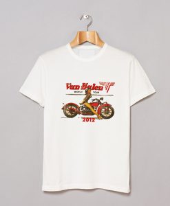 Van Halen World Tour 2012 T Shirt KM