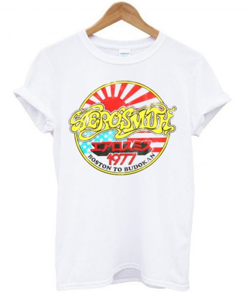 Aerosmith Boston To Budokan 1977 T-Shirt KM