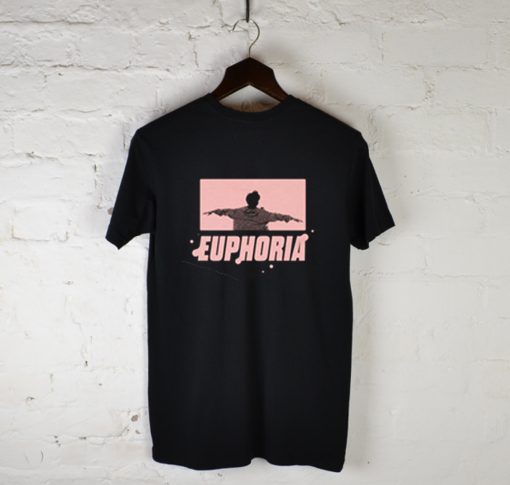 Euphoria Jungkook T Shirt Back KM