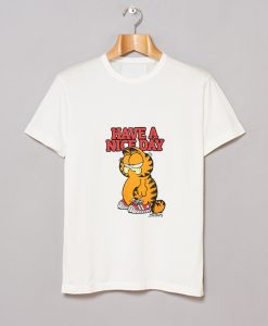 Garfield Have A Nice Day Art T-Shirt KM