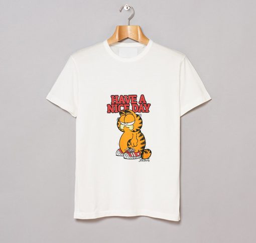 Garfield Have A Nice Day Art T-Shirt KM