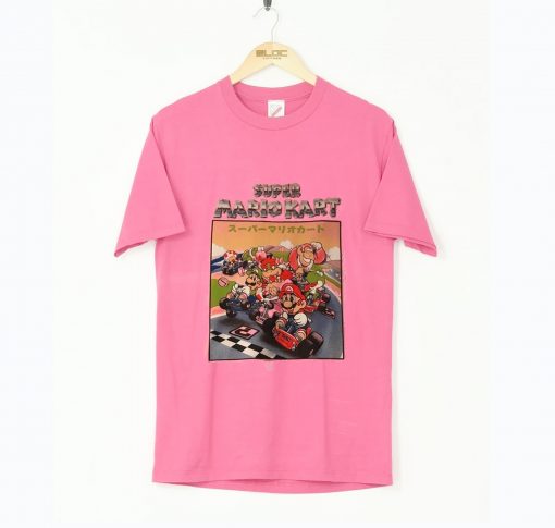 Mario Kart Japanese Pink T-Shirt KM