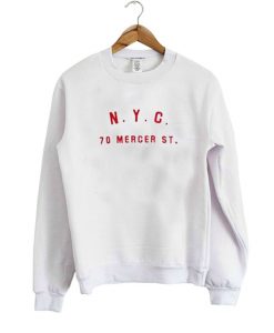 NYC 70 Mercer St Sweatshirt KM