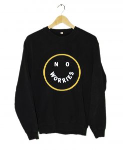 No Worries Sweatshirt Black KM