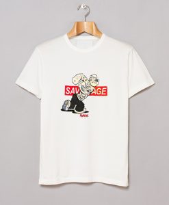 Popeye Savage Graphic Logo T-Shirt KM