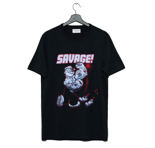 Popeye Savage T Shirt KM