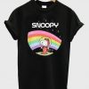 Snoopy Peanuts Rainbow T-Shirt KM