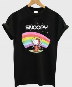 Snoopy Peanuts Rainbow T-Shirt KM