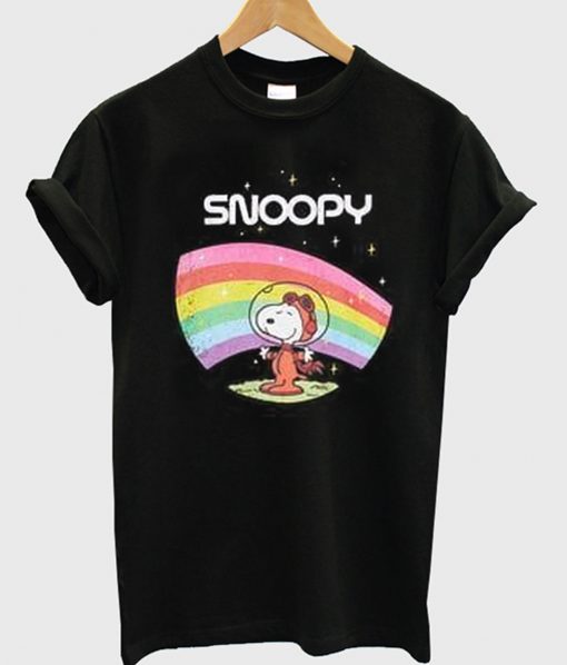 Snoopy Peanuts Rainbow T-Shirt KM