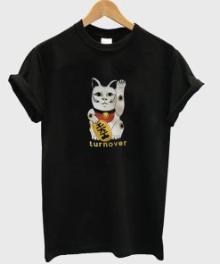 Turnover Lucky Cat T Shirt KM