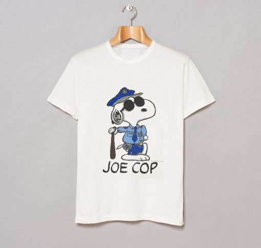 Vintage Peanuts JOE COP T Shirt KM