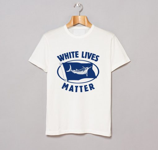 White Marlin Lives Matter T-Shirt KM