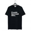 Frank & Sammy & Dino Rat Pack T Shirt KM