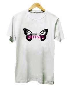 Free Britney Butterfly T-Shirt KM