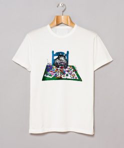 Funny Cat Draw T-Shirt KM