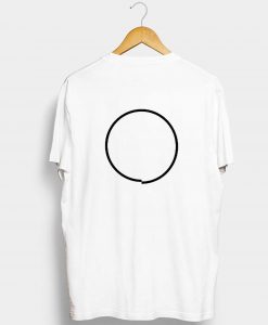 Imperfect Circle T Shirt Back KM