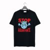 Stop Asian Hate T Shirt Black KM