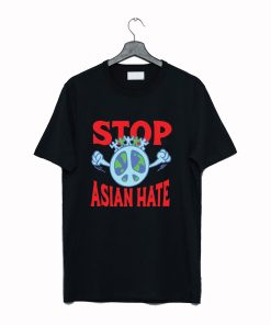 Stop Asian Hate T Shirt Black KM