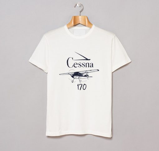 Cessna 170 small airplane T-Shirt KM