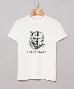 Direwolf Iron Man House Stark T-Shirt KM