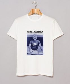 Kenny Rogers Live Concert 1981 T Shirt KM