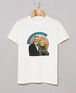 Vintage Kenny Rogers Dolly Parton T Shirt KM