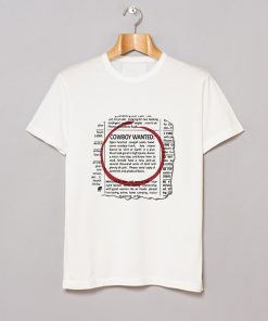 Cowboy Wanted T-Shirt KM