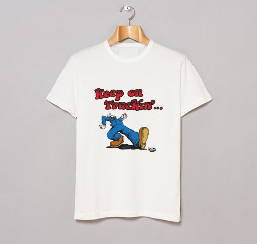 Robert Crumb's Keep On Truckin' T Shirt KM