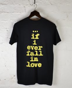 Vintage 1992 Shai If I Ever Fall in Love T Shirt KM Back