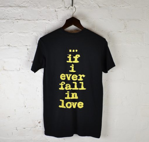 Vintage 1992 Shai If I Ever Fall in Love T Shirt KM Back