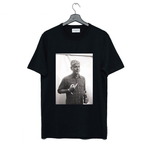 Anthony Bourdain Middle Finger T-Shirt KM