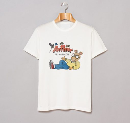 Arthur Distressed Vintage Arthur Pet Business T-Shirt KM