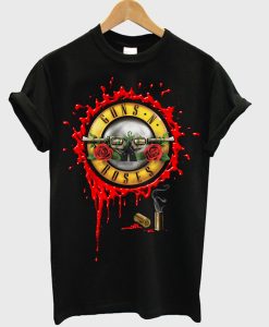 Guns N Roses Blood Bullet T-Shirt KM