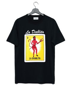 La Diablita Loteria Mexican Bingo T-Shirt KM