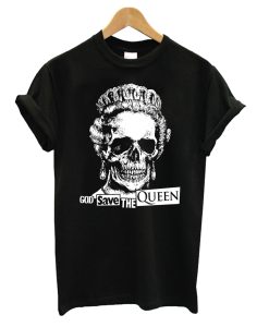 God Save The Queen – Sex Pistols Skull T Shirt KM