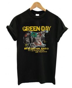 Green Day Revolution Radio Band T Shirt KM