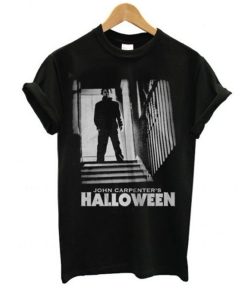 Halloween Michael Myers Stairs T Shirt KM