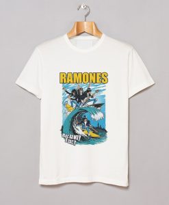 Ramones Rockaway Beach T Shirt KM