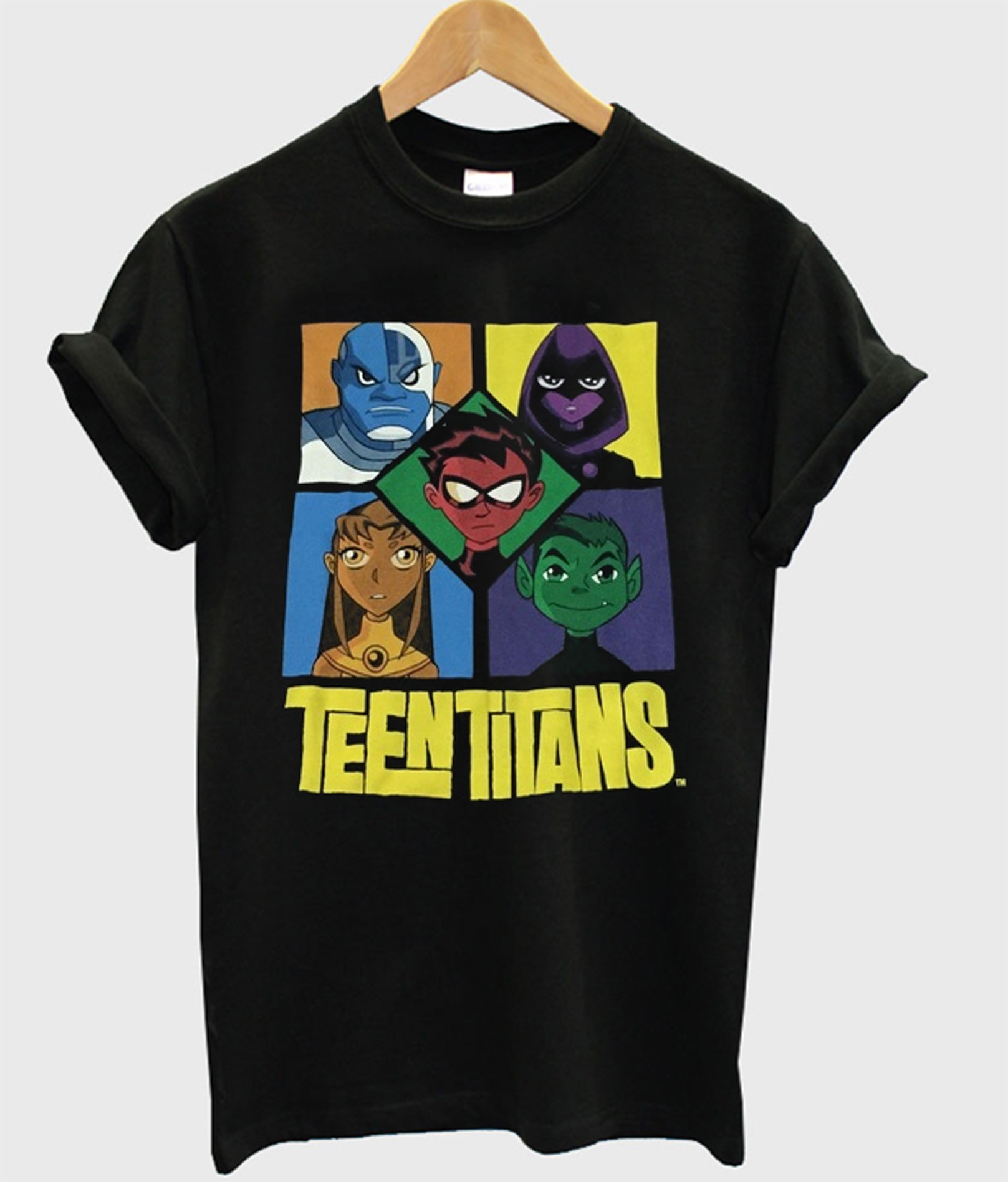 Teen Titans Go Kanji Men's T-Shirt