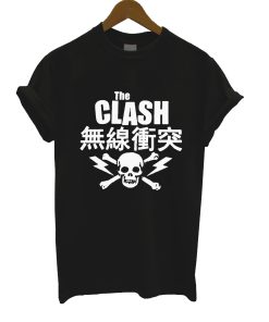 The Clash Japanese Skull New T Shirt KM