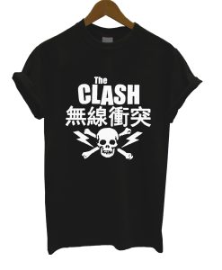 The Clash Japanese Skull New T Shirt KM