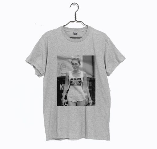 Wholesale The nipple Miley Cyrus T Shirt KM