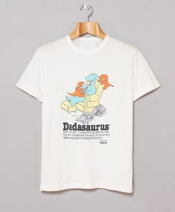 80s Dadasaurus Dinosaurs Cliff Galbraith Funny Cartoon Cute Dad T-Shirt KM