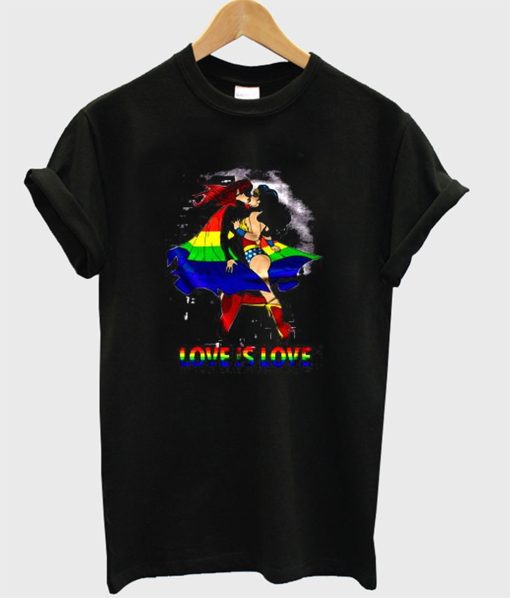 Love Is Love Wonder Woman T-Shirt KM