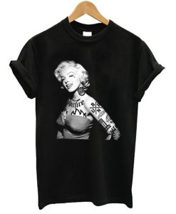 Spitfire Wheels Marilyn Monroe Tattoo T Shirt KM