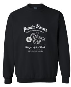 Virgin of the week Purity Power Sweatshirt KM