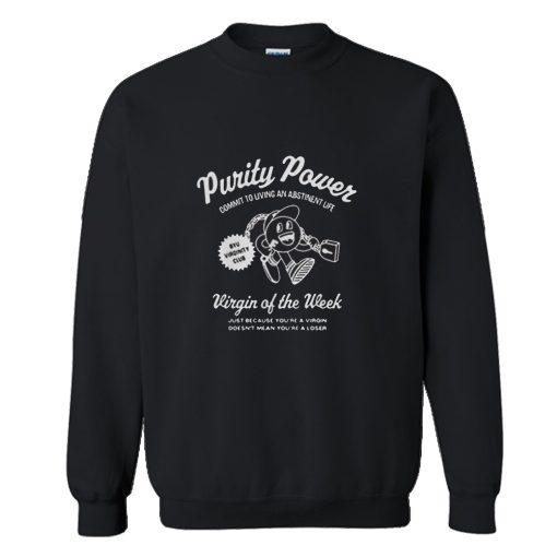 Virgin of the week Purity Power Sweatshirt KM