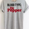 Blood Type Dr Pepper T-Shirt KM