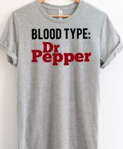 Blood Type Dr Pepper T-Shirt KM