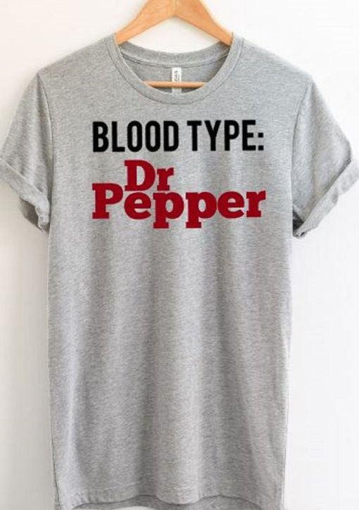 Blood Type Dr Pepper T-Shirt KM